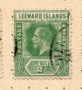Leeward Islands 1900s Early Issue Fine Used 1/2d. NW-11910