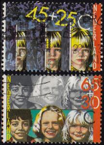 Netherlands - 1981- Scott #B573, 75 - used