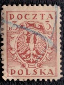 Poland 121 1919 Used