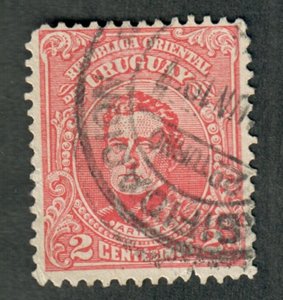 Uruguay #203 used Single