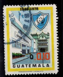 Guatemala  Scott C690 Used airmail stamp