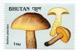 BHUTAN 714 MNH BIN $.55 MUSHROOMS