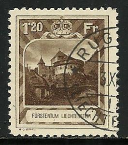 Liechtenstein # 105, Used. CV $ 375.00