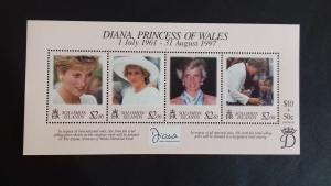 Solomon Islands 1998 Diana, Princess of Wales Commemoration  Mint