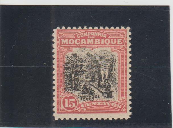 Mozambique Company  Scott#  130  MH  (1918 Scene on Beira Railroad)