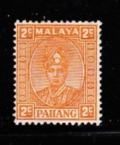 Album Treasures Malaya-Pahang 1935-41  2c Sultan Abu Bakar UNLISTED Mint Hinged