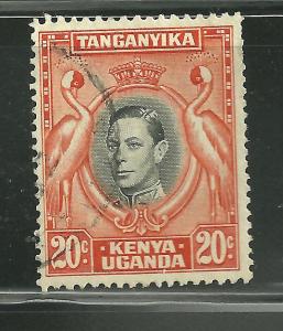 Kenya Uganda Tanzania 74 Postally Used Kavironda Cranes