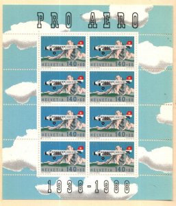 Switzerland Scott B541 Mint NH mini-sheet [TK2]