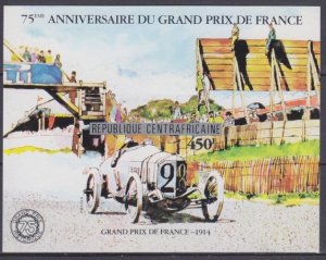 1981 Central African 785/B183b 75 years of the Grand Prix in France 30,00 €