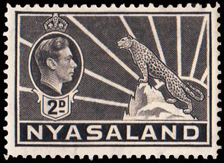 Nyasaland Protectorate Scott 57