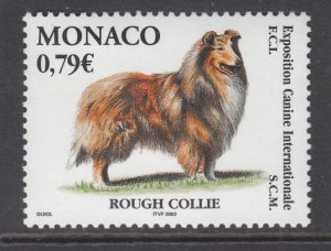 Monaco 2286 Dog MNH VF