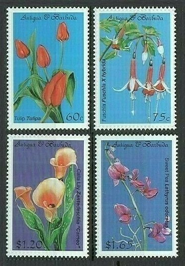 1999 Antigua and Barbuda 2890-2893 Flowers