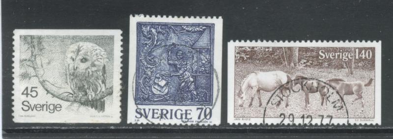 Sweden 1212-14  Used