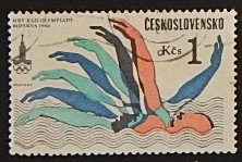 Czech Republic, Sport, Olympian Games, 1980, Czechoslovakia, (1114-Т)