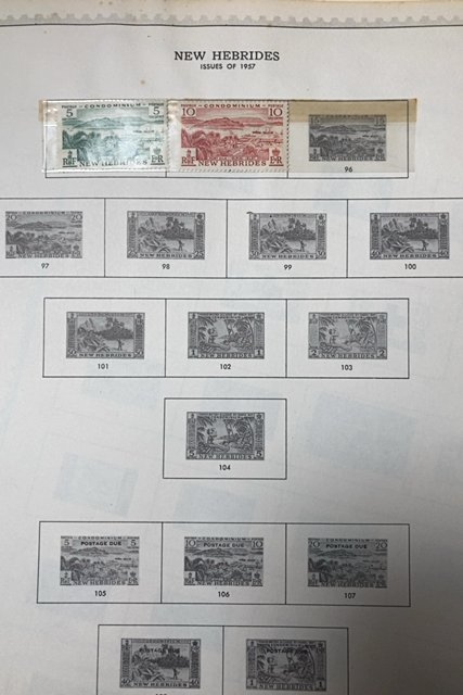 W.W. STAMPS ON STOCK PAGES LOTS OF MINT