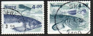 Norway Sc #1215-1216 Used