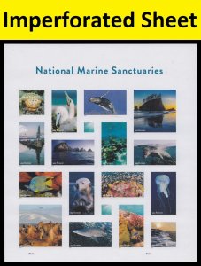 US 5713q National Marine Sanctuaries imperf NDC sheet (16 stamps) MNH 2022 