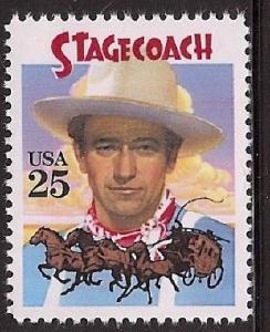 2448 John Wayne in Stagecoach F-VF MNH single