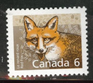 Canada Scott 1159 MNH** 6c Red Fox