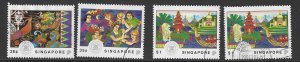 SINGAPORE SG695/7 1992 ASEAN USED