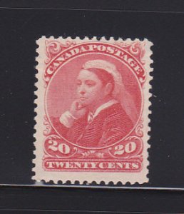 Canada 46 Signed MH Queen Victoria (C)