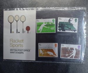 GB  Stamps  PP89 Racket Sports  1977    2  ~~L@@K~~