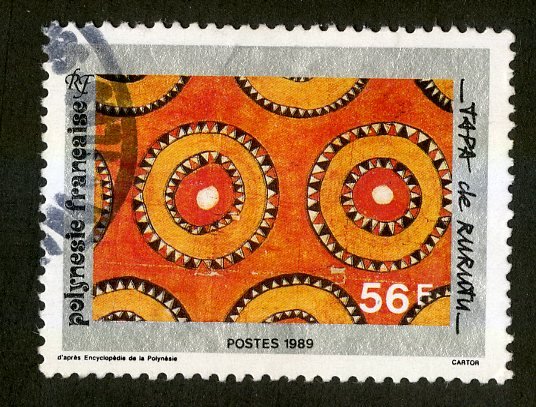 FRENCH POLYNESIA 509 USED BIN $.50 CIRCLES