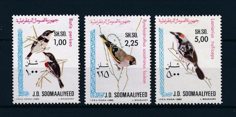[60061] Somalia 1980 Birds Vögel Oiseaux Ucelli  MLH