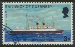 Guernsey SG 81  SC# 78 Mail Packet Boats  First Day of issue cancel see scan