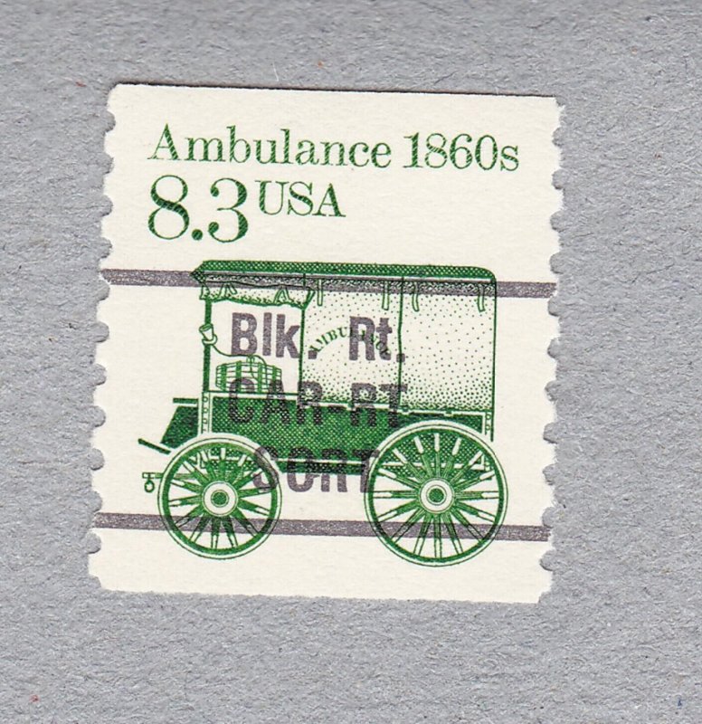 Single 8.3c Ambulance B Press US 2231 F-VF , MNH