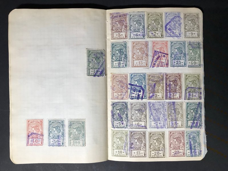 Argentina Revenue Stamps Mint/Used 1891-1932 (1600 Stamps)