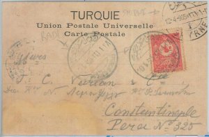 75296 - OTTOMAN EMPIRE  Greece - Postal History - POSTCARD from RODHES 1905