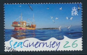 Guernsey  SG 1080  SC# 875  Sea Fishing Boat First Day issue cancel see scan