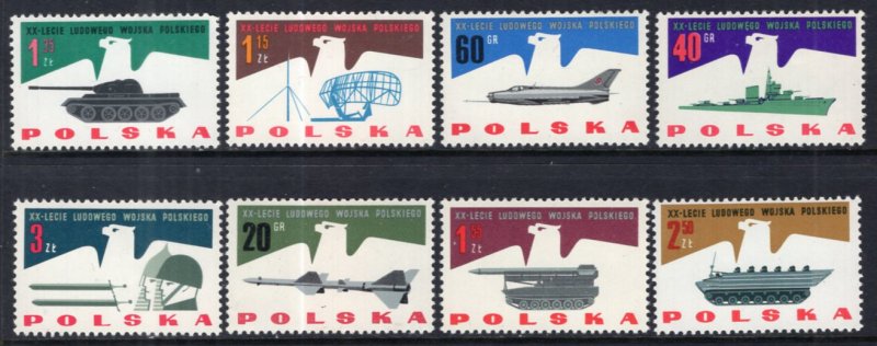 Poland 1166-1173 MNH VF