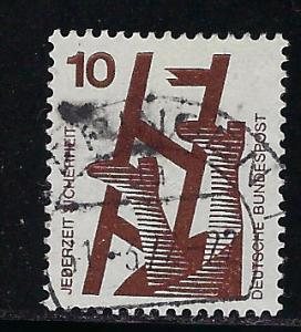 Germany Bund Scott # 1075, used