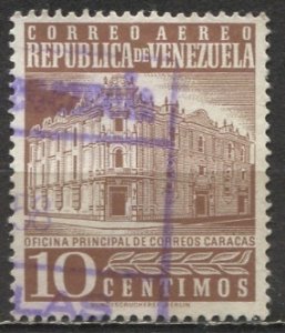 Venezuela 1958; Sc. # C659; Used Single Stamp