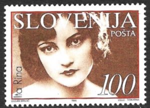 SLOVENIA 1996 ITA RINA Film Actress Issue Sc 252 MNH