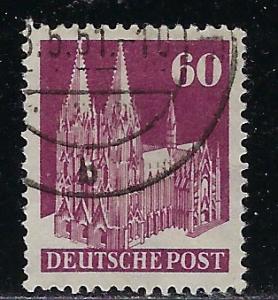 Germany AM Post Scott # 654a, used