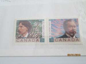 Canada #1244a mint nh pair