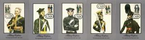 Ciskei - 1984 British Military Uniforms Maxi Card Set