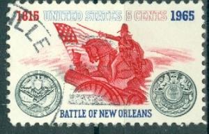 USA - Scott 1261 w/ Circular Cancel