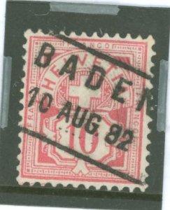 Switzerland #79  Single