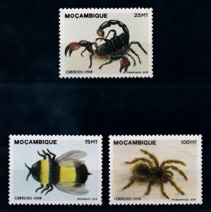 [70403] Mozambique 1989 Insects Spider Scorpion From Set MNH