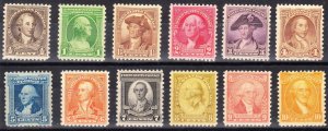 MOstamps - US Scott #704-715 Mint OG NH (complete set) - Lot # HS-E595