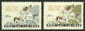 Viet Nam 97-98, MI 100-101, MNH. Phu Loi Massacre, 1959