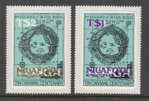 Tonga Niuafo'ou 17-18 MNH VF