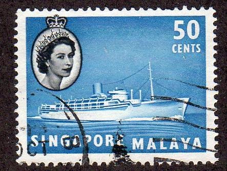 Singapore 39 - Used - Liner MS Chusan