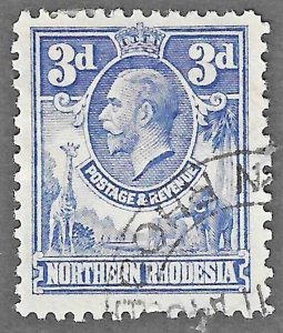 Northern Rhodesia (1925) - Scott # 5,    Used