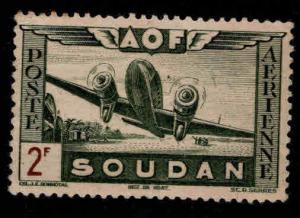 French Sudan Scott C8  MH* Airmail