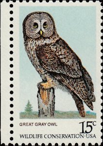 # 1760 MINT NEVER HINGED ( MNH ) GREAT GREY OWL